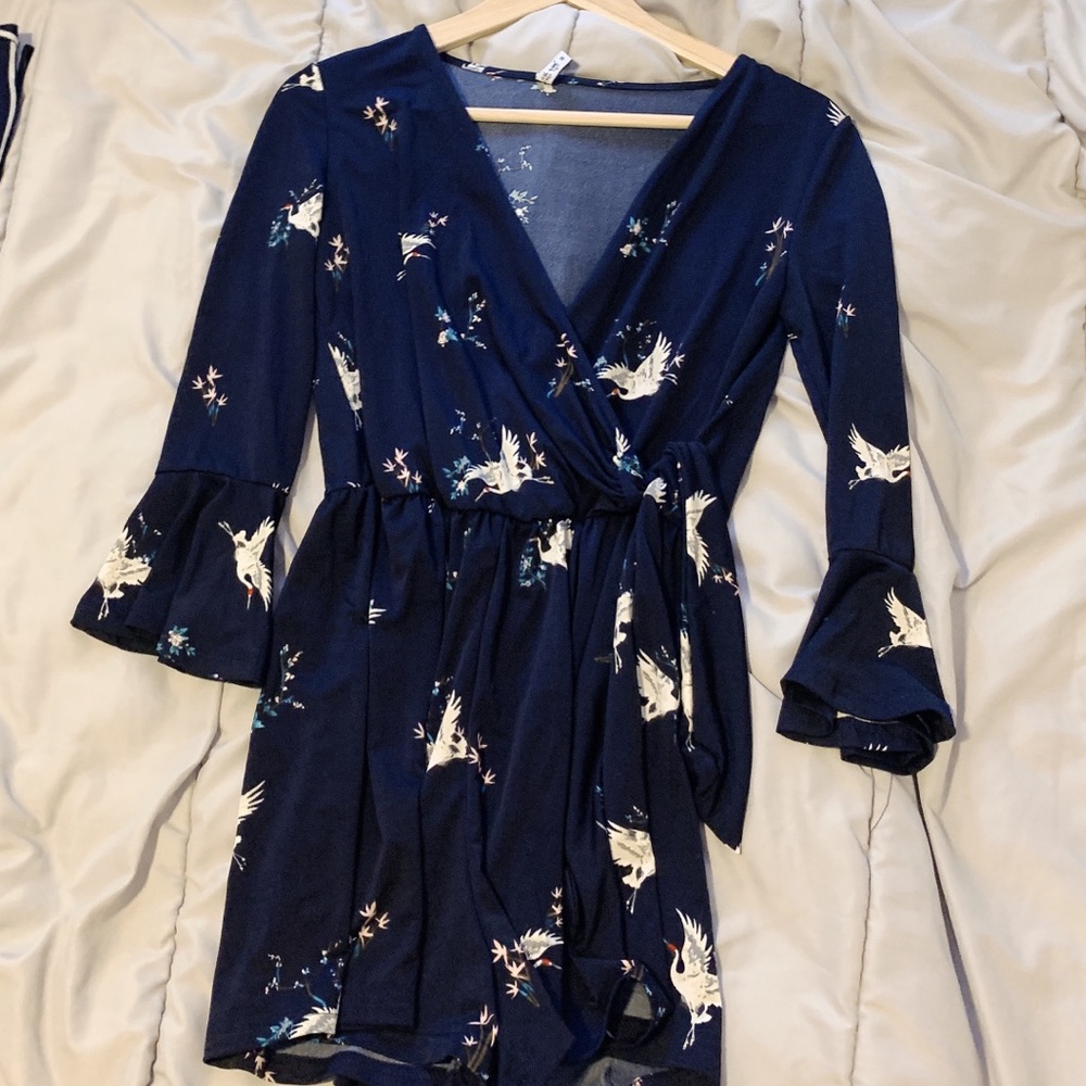 Stretchy Silk Look Dress